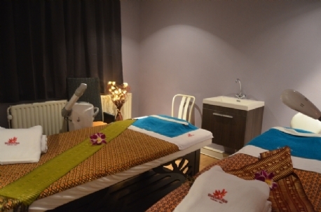Beauty salon Nijmegen Mandarin Spa treatment room Beauty salon Nijmegen Mandarin Spa treatment room