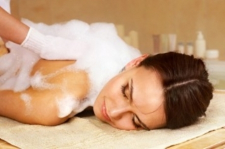 Body scrub at Mandarin Spa Nijmegen Uden